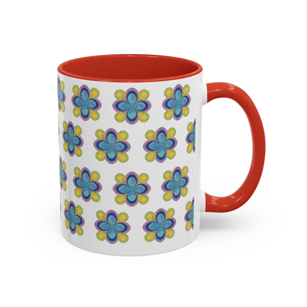 Floral  Mug | Accent Coffee Mug 11oz
