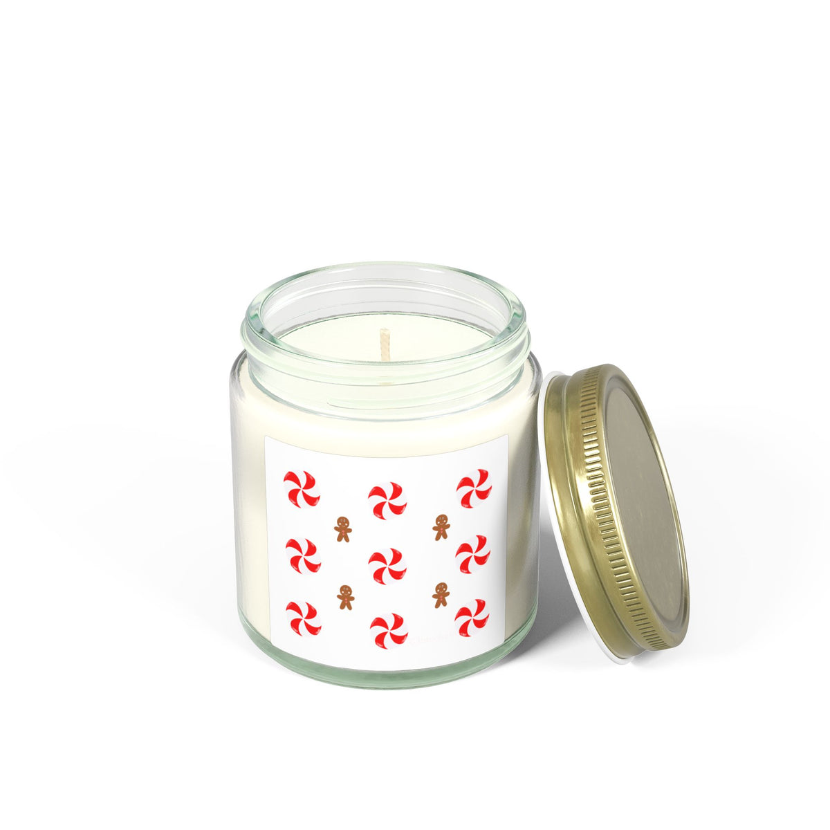 Peppermint Swirl & Gingerbread Candles Scented Candle