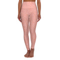 Pink Trout Spot  Hand Designed  High Waisted Leggings