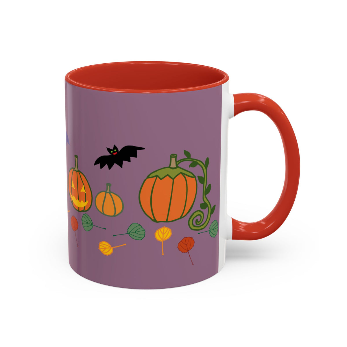 Halloween coffee Mug 11, oz in Purple!