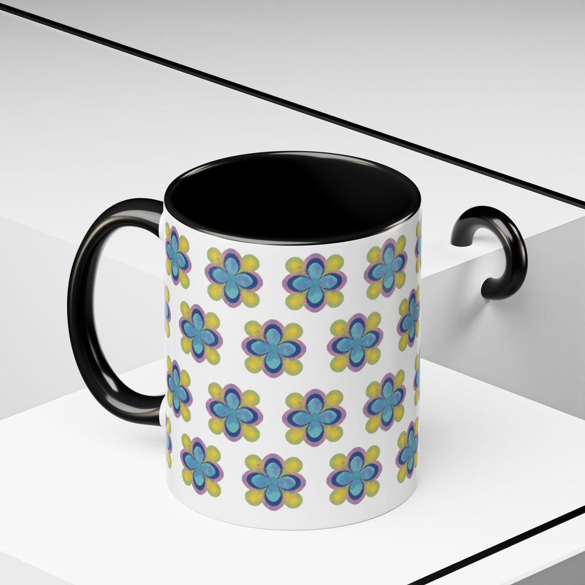 Floral  Mug | Accent Coffee Mug 11oz