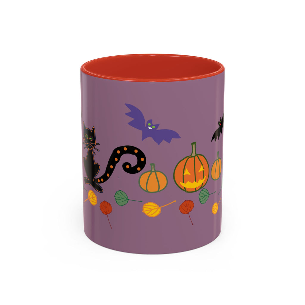 Halloween coffee Mug 11, oz in Purple!