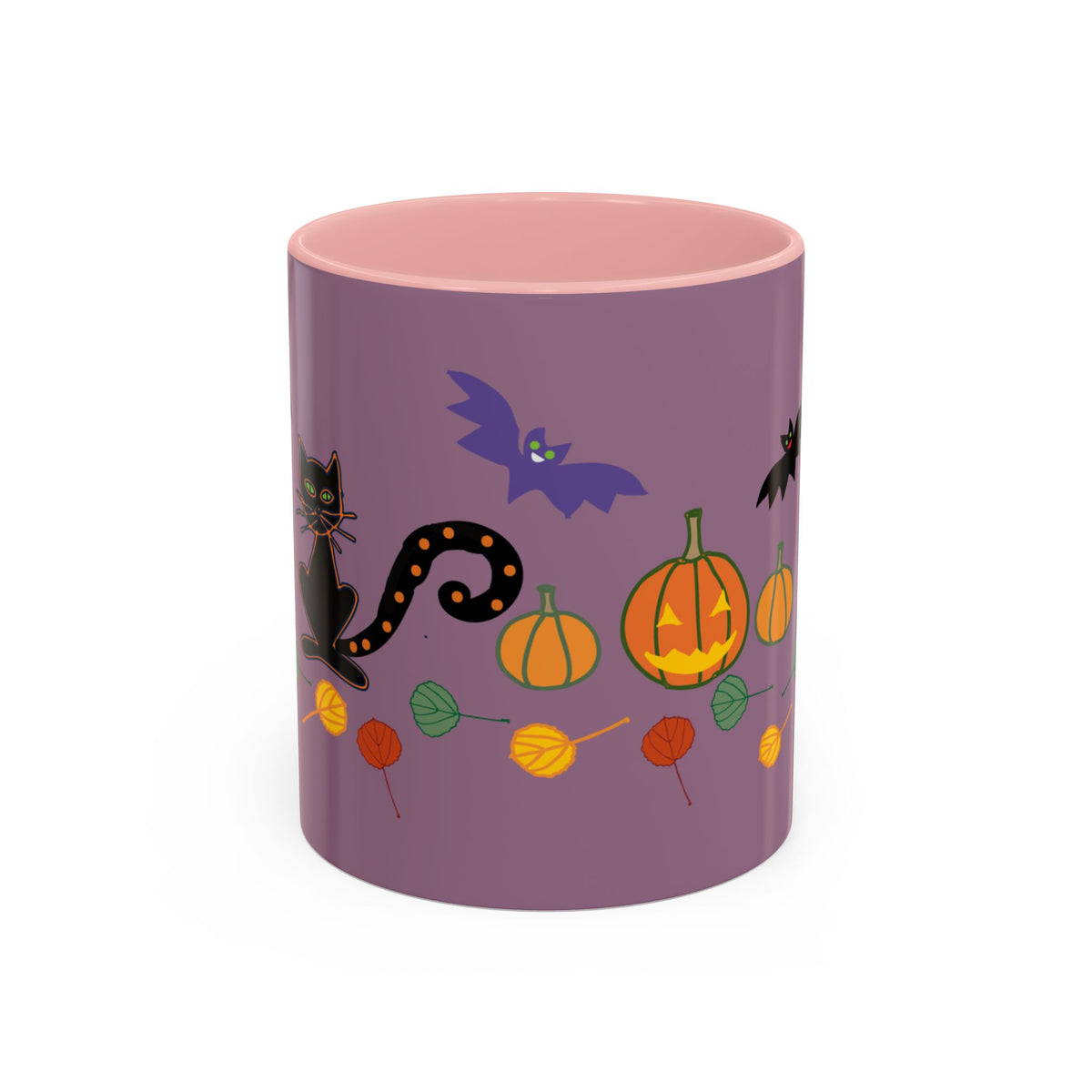 Halloween coffee Mug 11, oz in Purple!