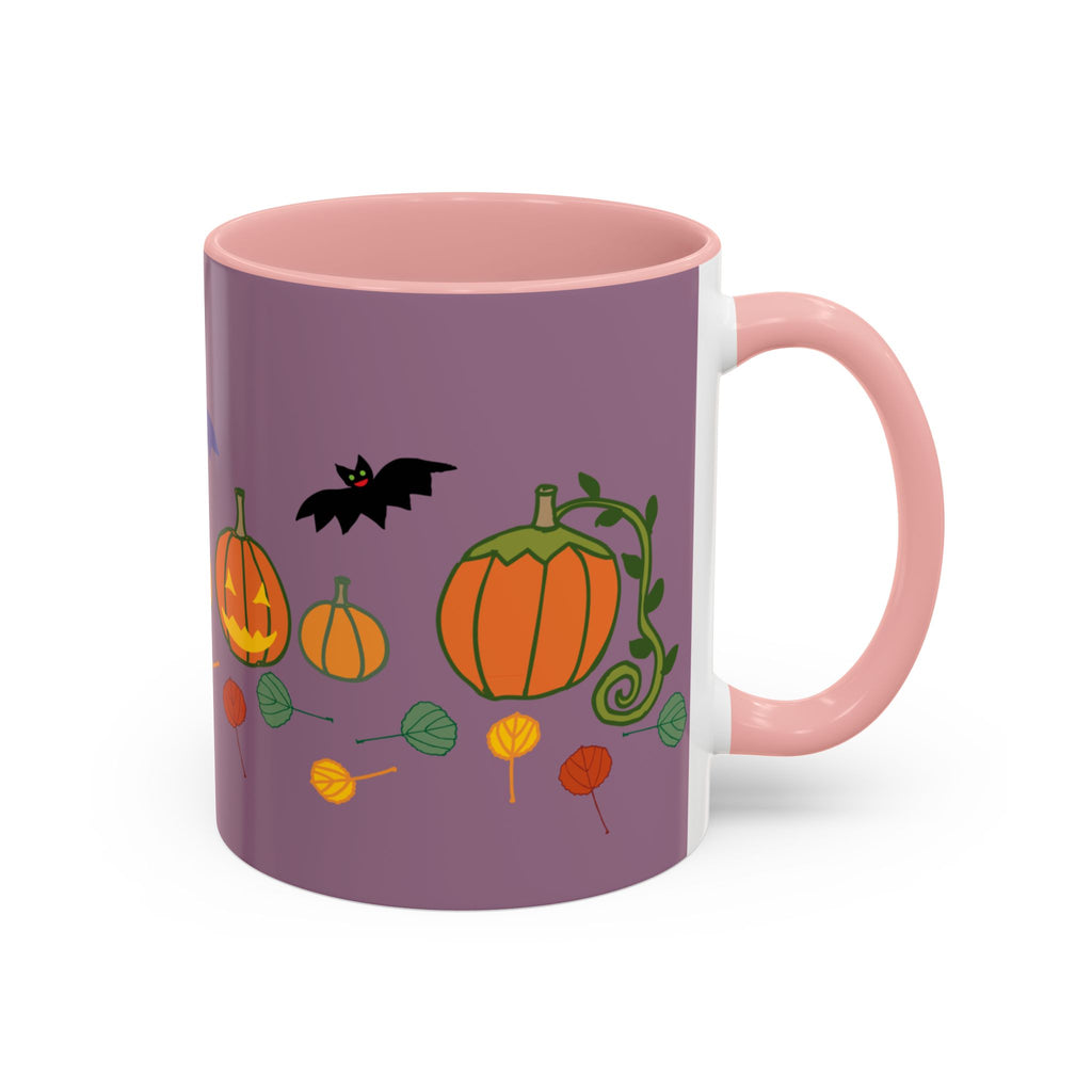 Halloween coffee Mug 11, oz in Purple!