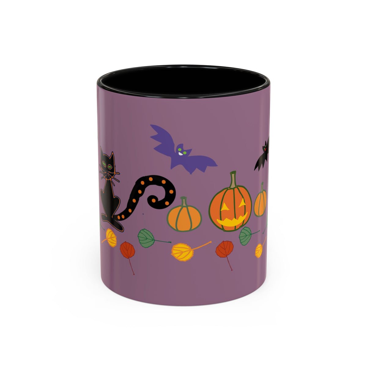 Halloween coffee Mug 11, oz in Purple!
