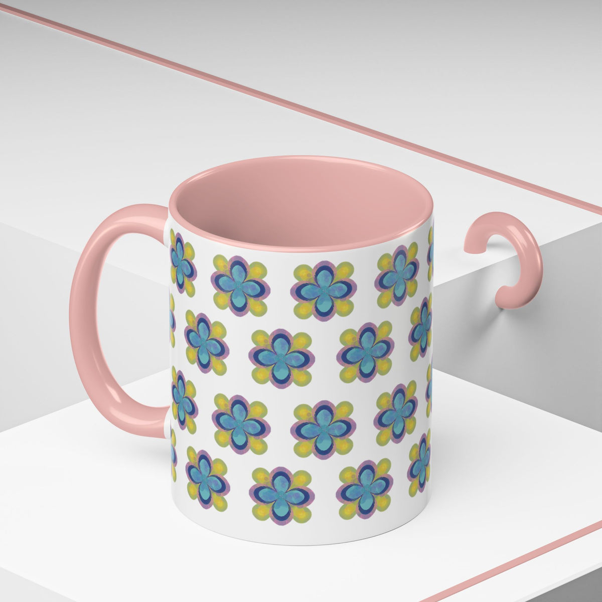 Floral  Mug | Accent Coffee Mug 11oz