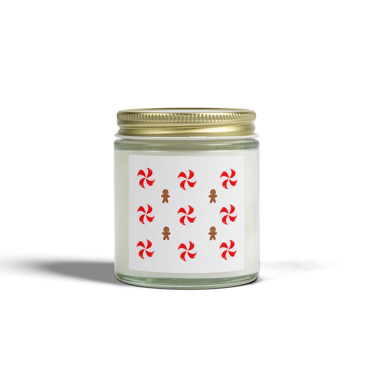 Peppermint Swirl & Gingerbread Candles Scented Candle