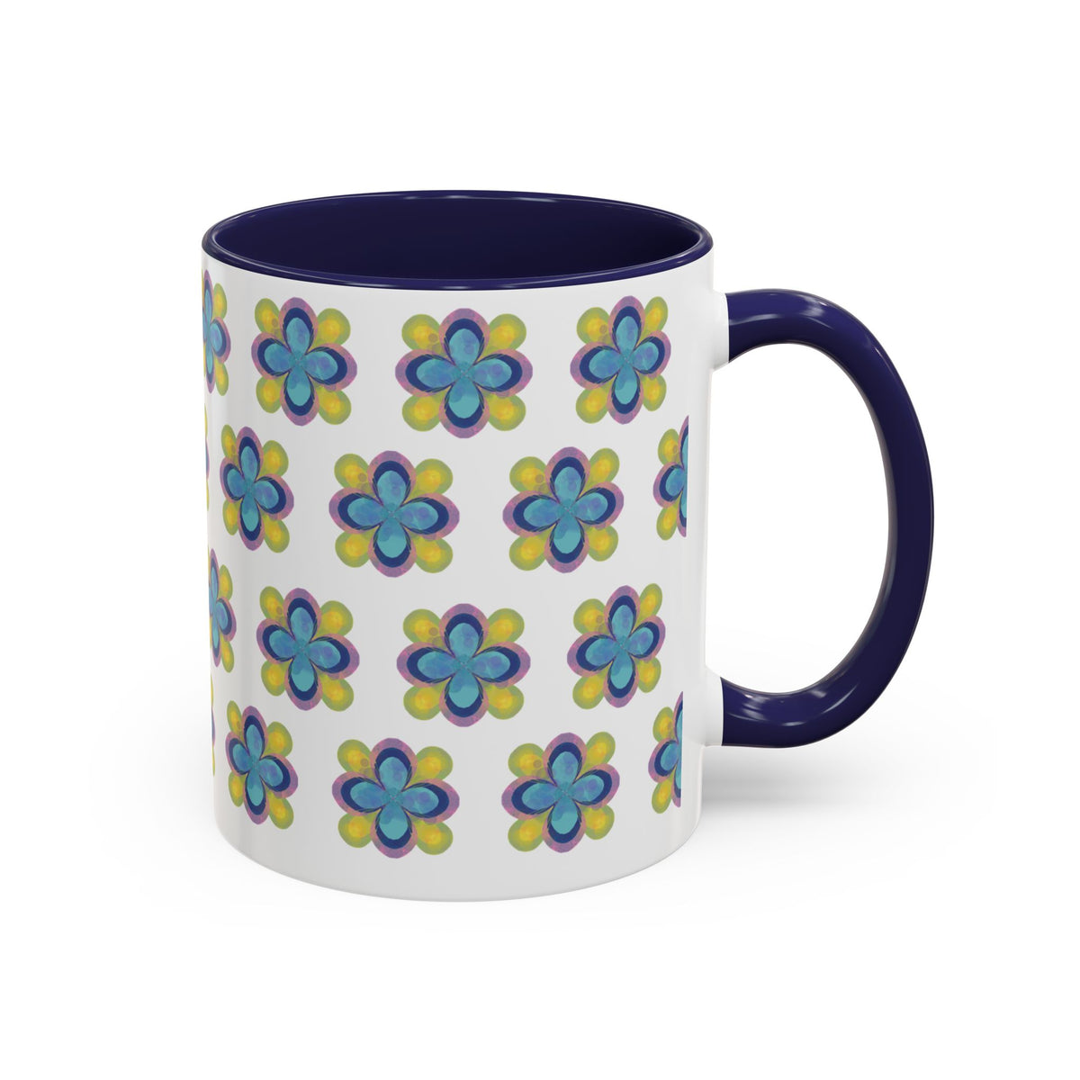 Floral  Mug | Accent Coffee Mug 11oz