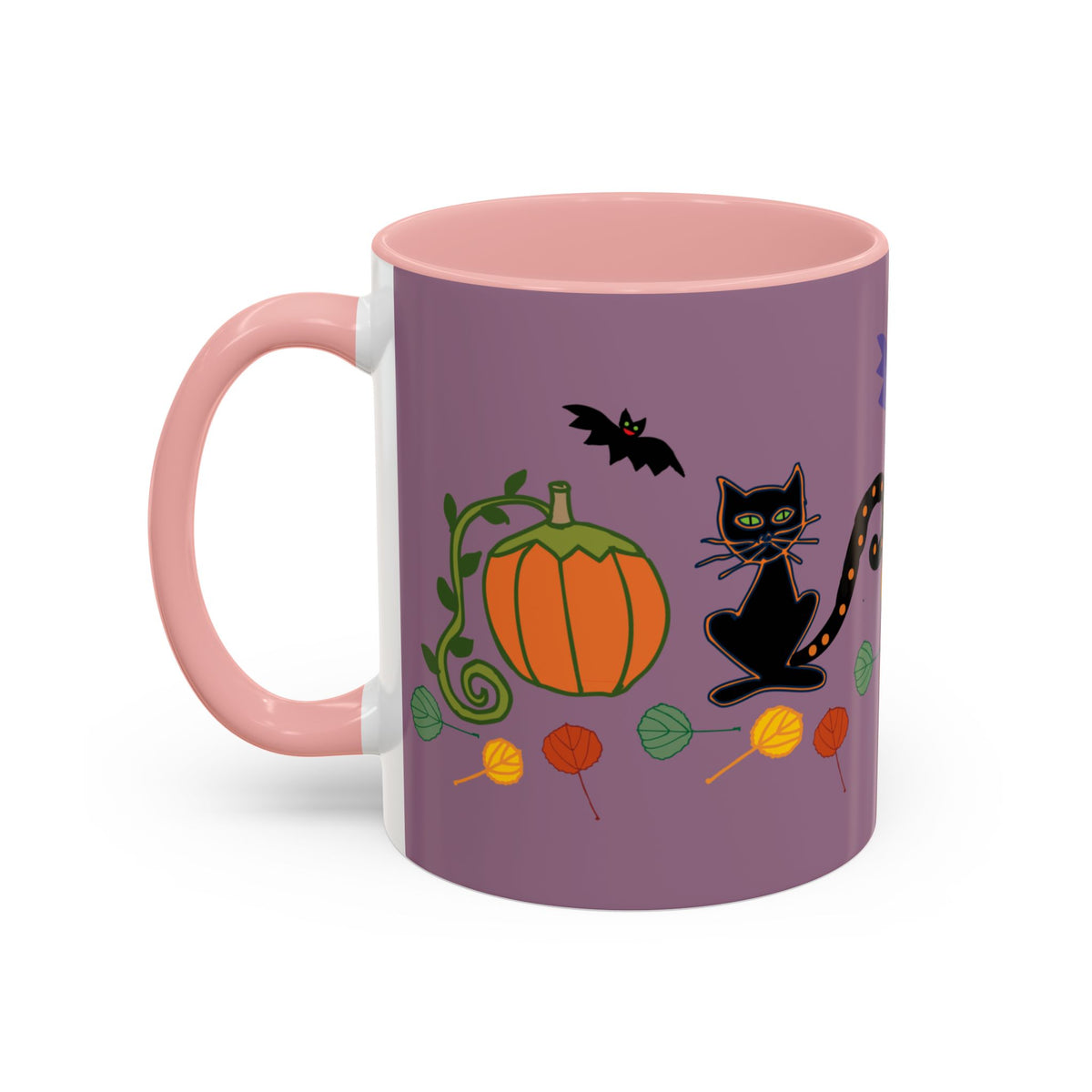 Halloween coffee Mug 11, oz in Purple!