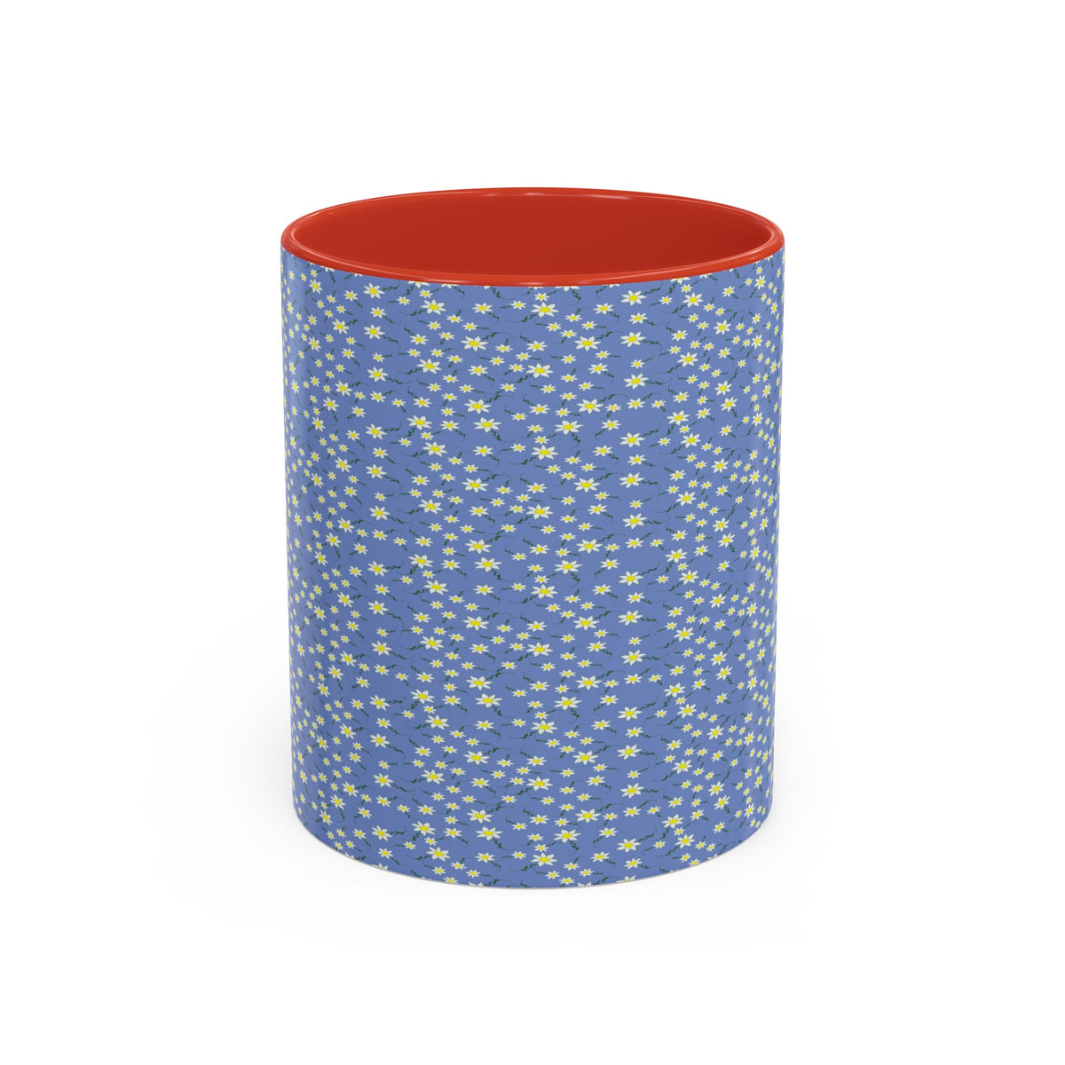Mini Daisy Dot Pattern Mug | Accent Coffee Mug 11oz