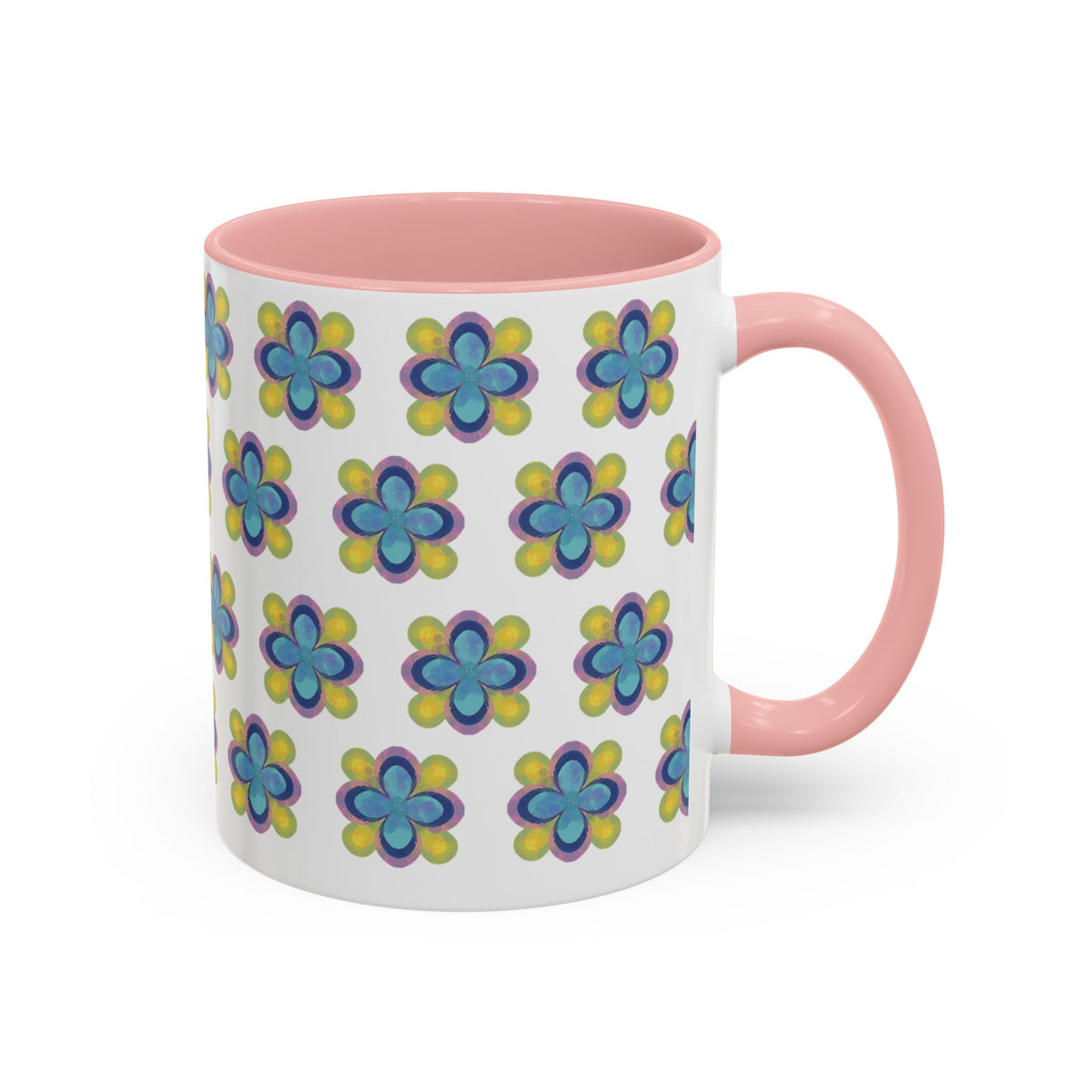 Floral  Mug | Accent Coffee Mug 11oz