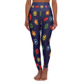 Colorful Chakra Medallion Leggings high waisted yoga leggings