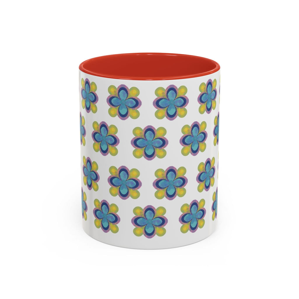 Floral  Mug | Accent Coffee Mug 11oz