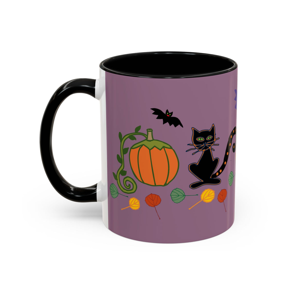 Halloween coffee Mug 11, oz in Purple!