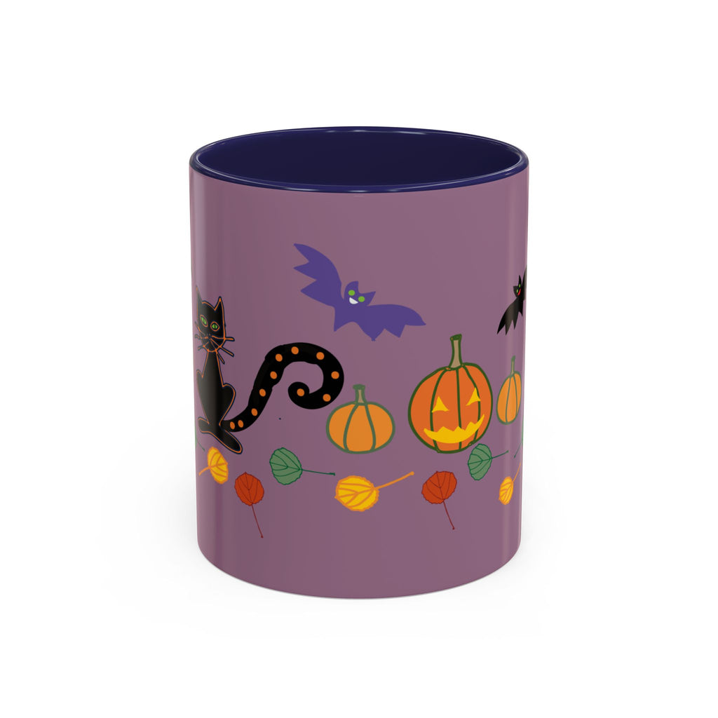Halloween coffee Mug 11, oz in Purple!