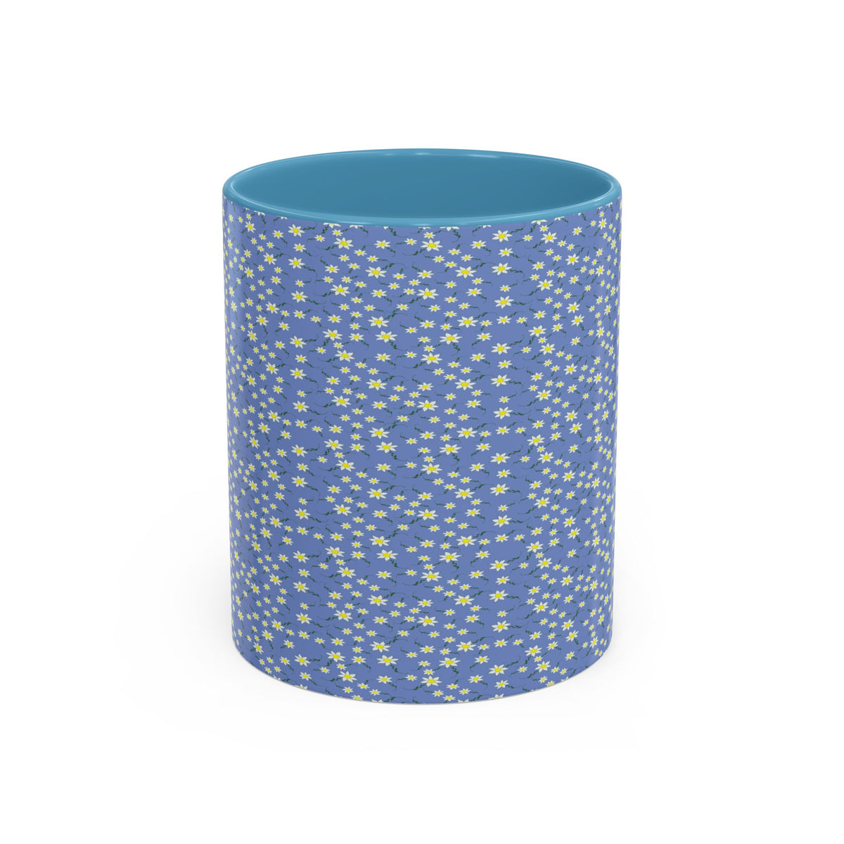 Mini Daisy Dot Pattern Mug | Accent Coffee Mug 11oz