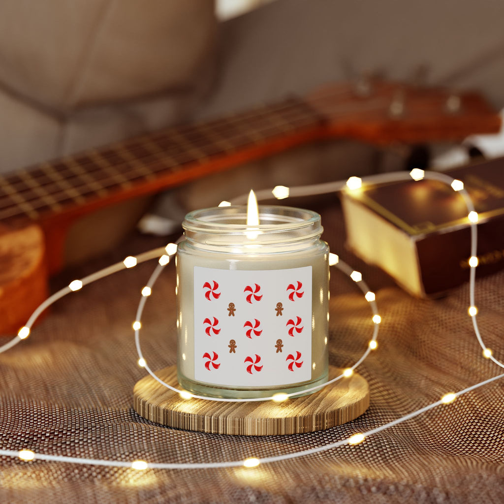 Peppermint Swirl & Gingerbread Candles Scented Candle