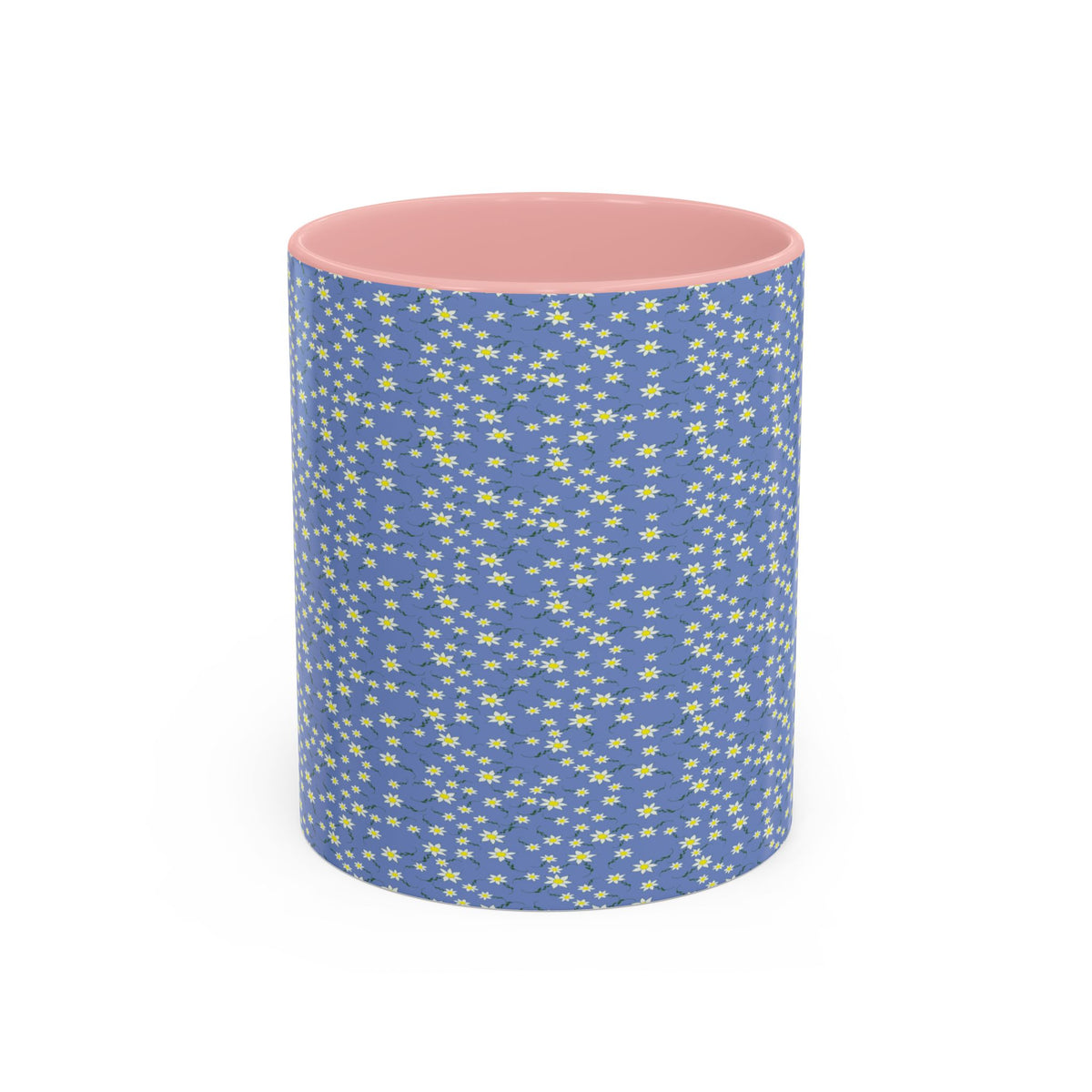 Mini Daisy Dot Pattern Mug | Accent Coffee Mug 11oz