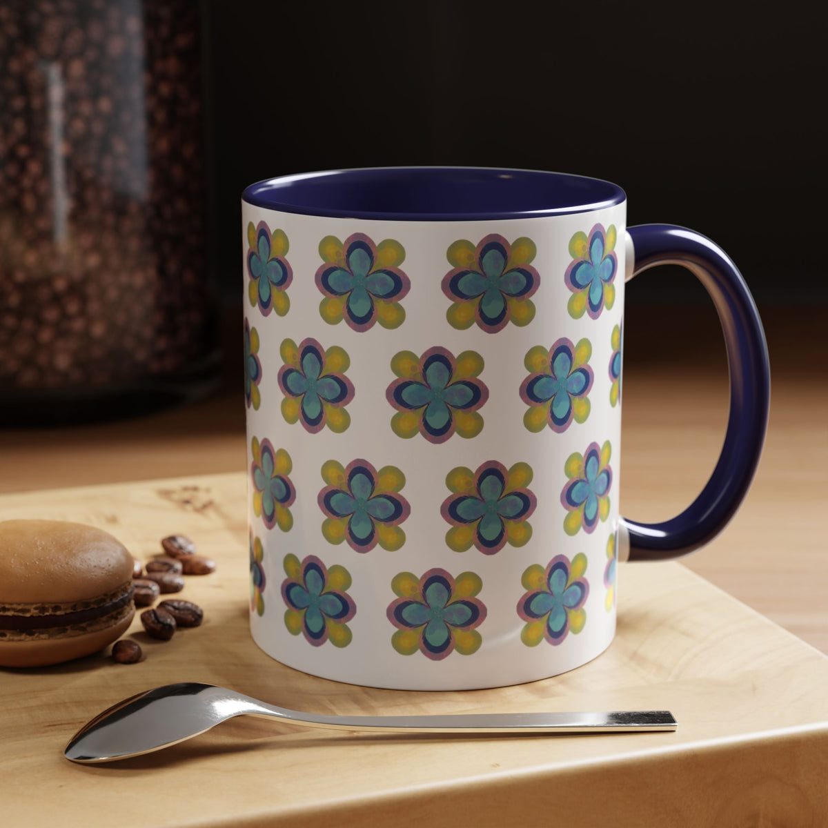 Floral  Mug | Accent Coffee Mug 11oz