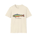 Rainbow Trout Illustration T-Shirt | with " I Love Rainbows "