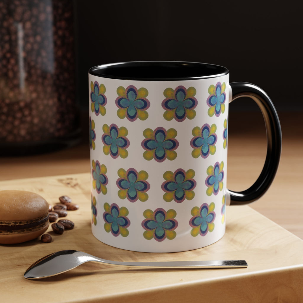 Floral  Mug | Accent Coffee Mug 11oz