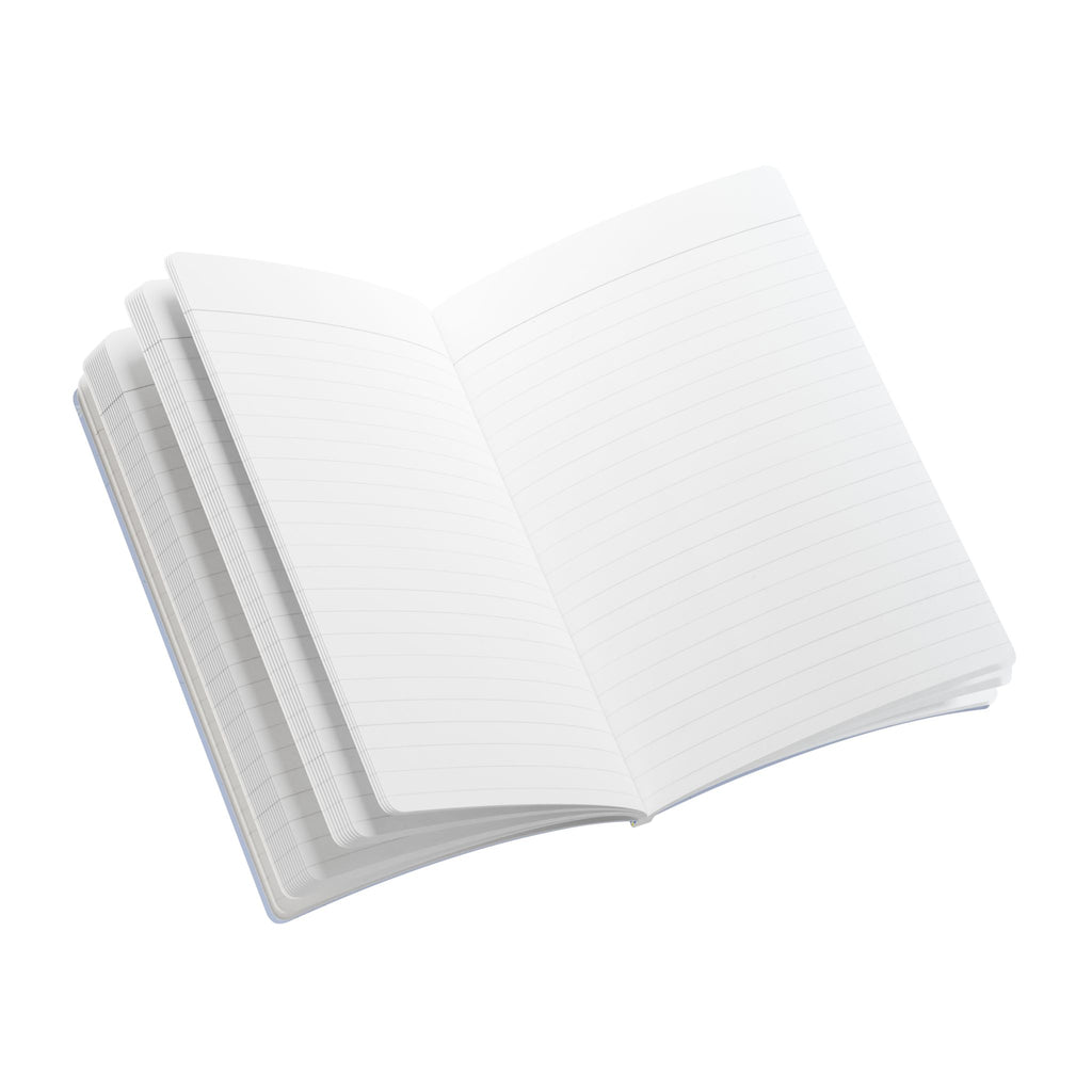 Blue Daisy Pattern Journal Softcover Notebook | Floral Pocket Notebook