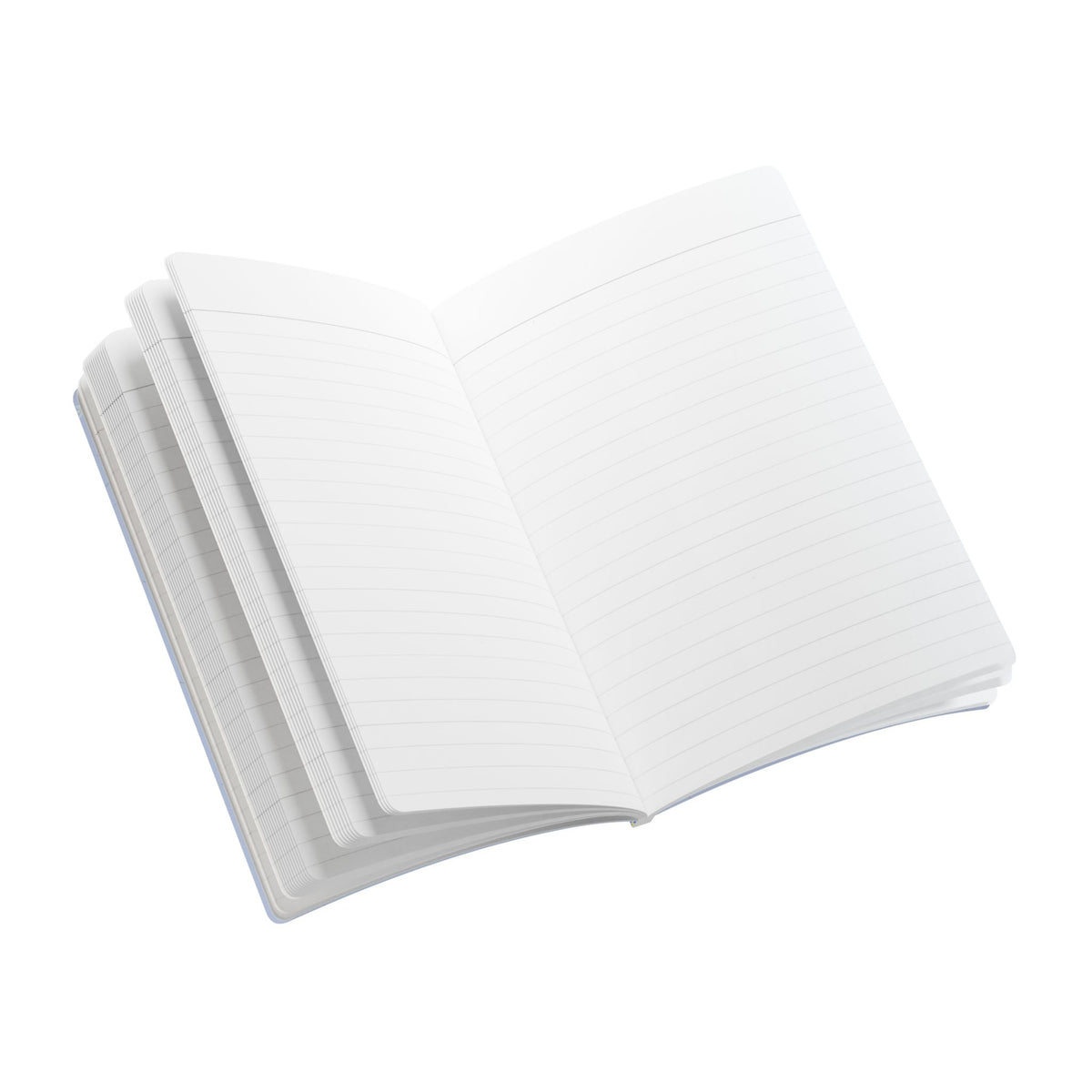 Blue Daisy Pattern Journal Softcover Notebook | Floral Pocket Notebook
