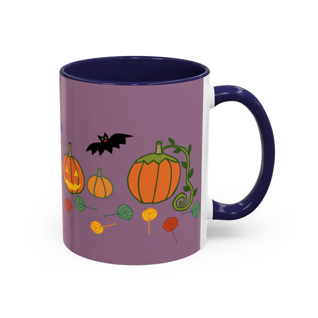 Halloween coffee Mug 11, oz in Purple!