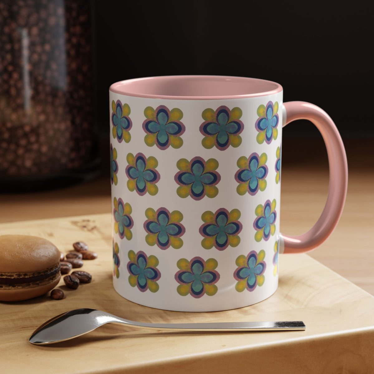 Floral  Mug | Accent Coffee Mug 11oz