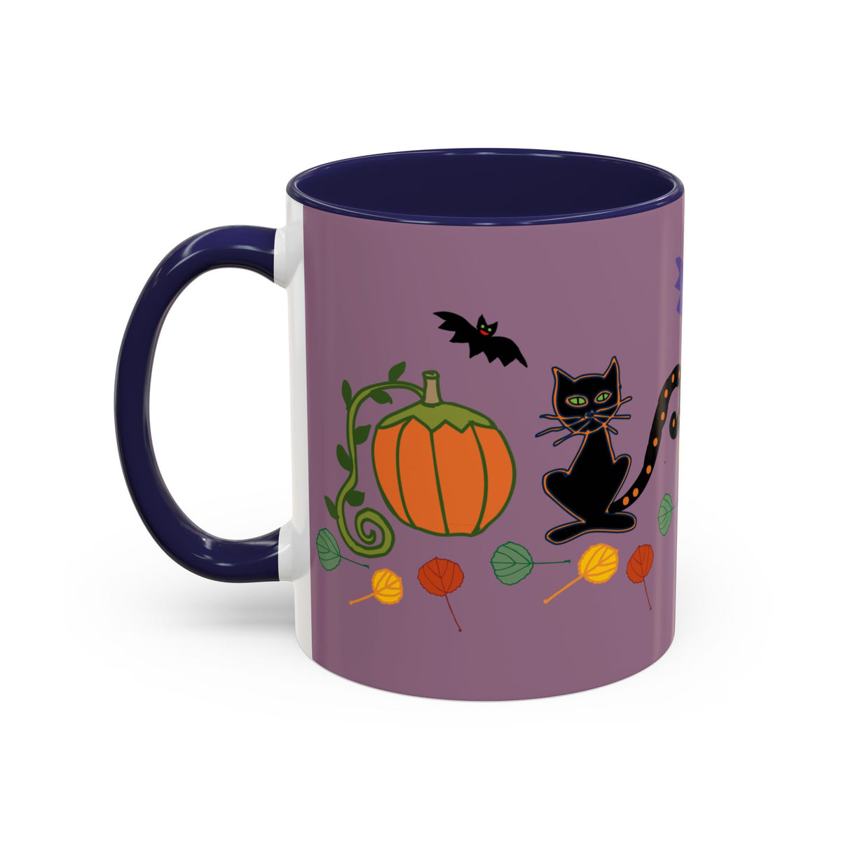 Halloween coffee Mug 11, oz in Purple!
